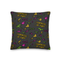 Fortress of Fluff Throw Pillow Case (Art by Artsy Nada)