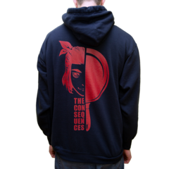 The Consequences Hoodie - Back (Art by Artsy Nada)