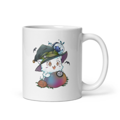 A Spooky Brew Mug side 1 (Art by Bobo Plushie)