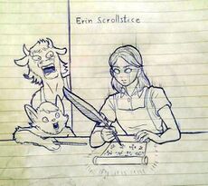 Erin Scrollstice by LeChatDemon