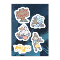 The Wandering Inn Sticker Sheet (Art by Brack)