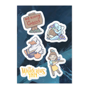 The Wandering Inn Sticker Sheet.png