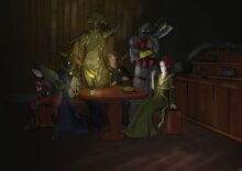 Az’kerash Family Dinner by Lanrae