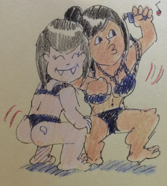 File:Ryoka and Fierre by Brack.png