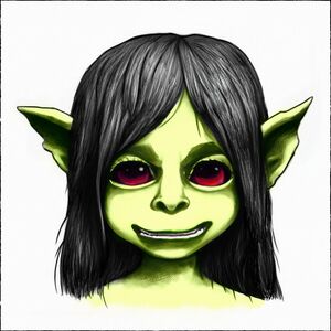 A Portrait of the Goblin Chieftain as a Young Woman (colored).jpg
