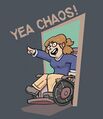 Wheelchair Erin chaos