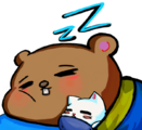 Asleep with Beaver