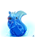 Ice Squirrel by Pkay