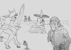 Kerash vs Belavierr by LeChatDemon (Meetings and Friendships)