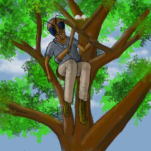 Ksmvr sitting in a tree by GridCube.jpg