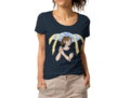 Umbrella of Light T-Shirt (Women’s basic organic t-shirt) (Art by Miguel)