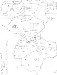Izril Map, drawn by Pirateaba