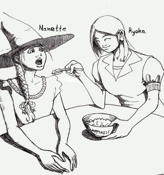 File:Ryoka pampering Nanette with Happiness by DemonicCriminal.png