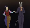 Ryoka and Visophecin dancing by LeChatDemon (8.50)