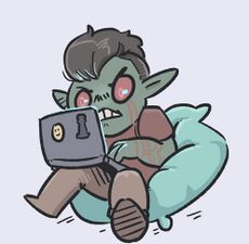 Laptop Numbtongue by Brack